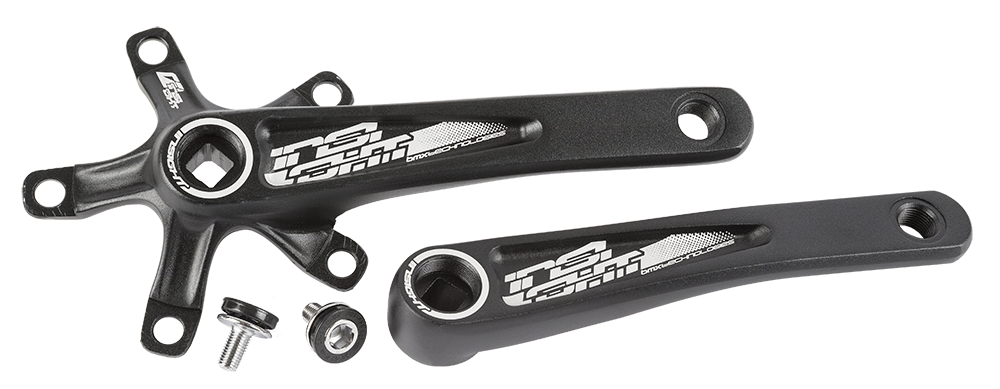 パーツ Snap BMX Mini Cranks - 135mm insight-crank-square-