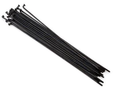 Stainless 14g Spokes (Black)