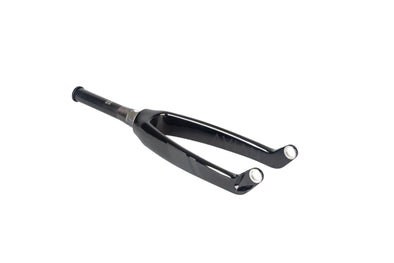 Avian Versus Tapered Carbon BMX Fork-20"x1 1/8-1.5"-Stealth Black Evo