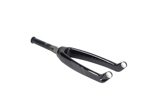 Avian Versus Tapered Carbon BMX Fork-20"x1 1/8-1.5"-Stealth Black Evo
