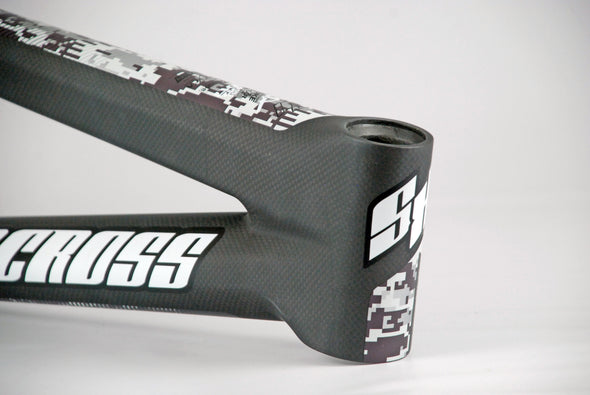 Supercross BMX | ENVY BLK 2 - Carbon Fiber BMX Race Frame - Supercross BMX
